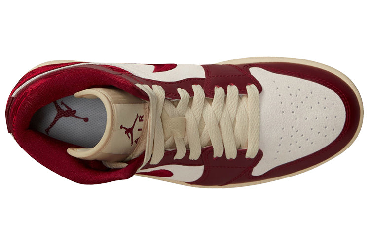 (WMNS) Air Jordan 1 Mid SE 'Red Cream' DZ2820-601