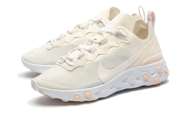 (WMNS) Nike React Element 55 'Pale Ivory' BQ2728-103