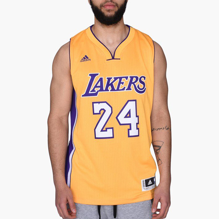 adidas Kobe Bryant Lakers Jersey Men Yellow A45978