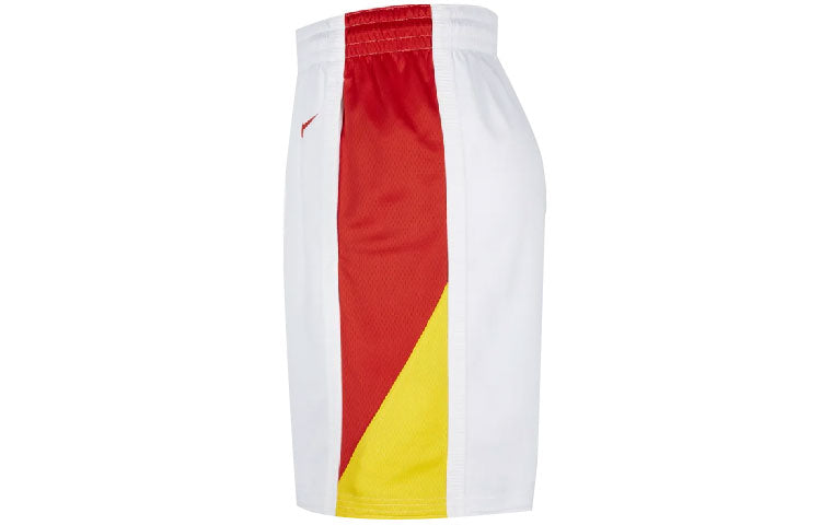 Nike Logo Alphabet Printing Basketball Shorts White CZ6647-100