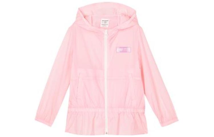 (GS) Skechers Logo Printed Jacket 'White Pink' L222G001