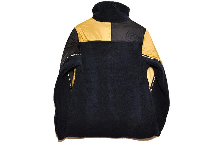 Men's THE NORTH FACE X KAZUKI Colorblock High Collar Long Sleeves Jacket Yellow NF0A46DGH2G