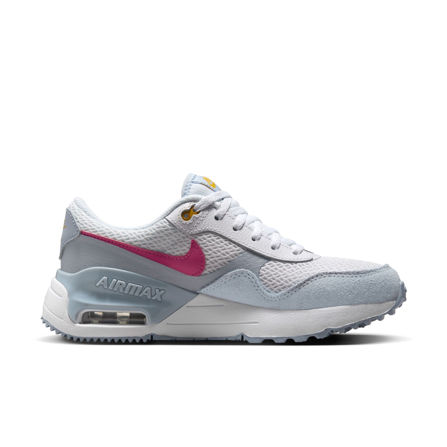 (GS) Nike Air Max SYSTM 'White Pinksicle' DQ0284-113