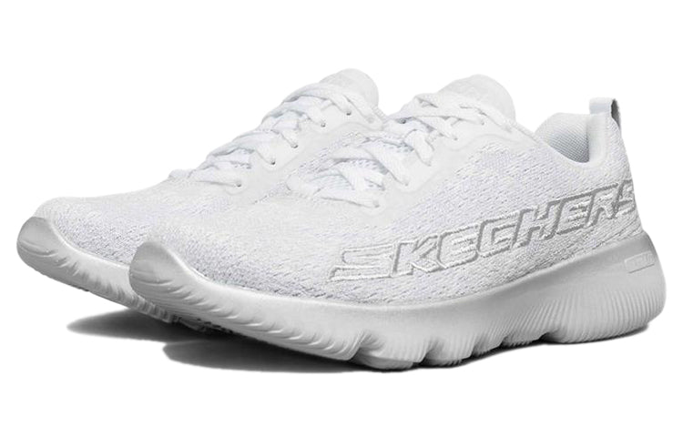 (WMNS) Skechers Go Run Focus White 128021-WSL