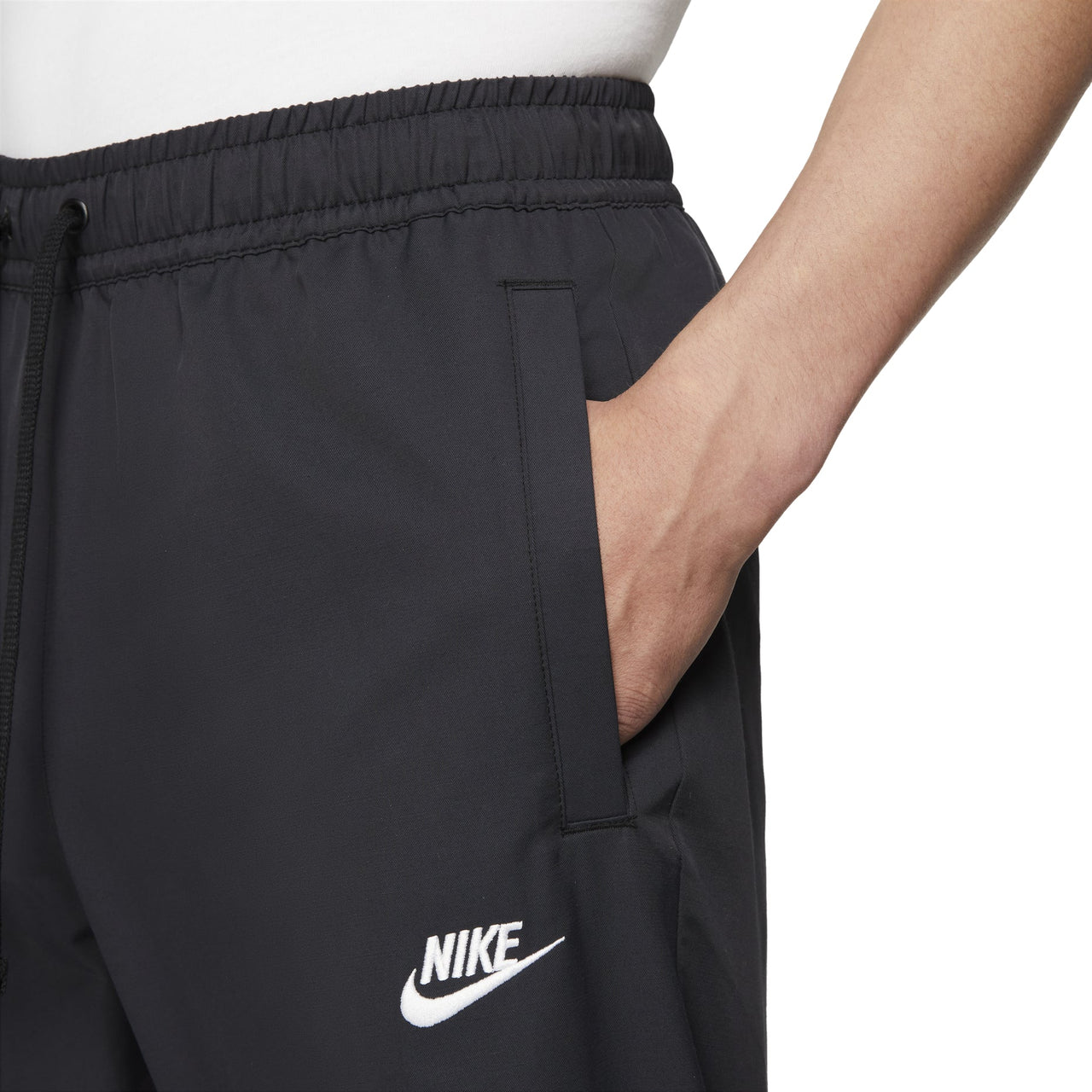 Nike Nsw Spe Wvn Athleisure Casual Sports Woven Bundle Feet Long Pants Black DD5311-010