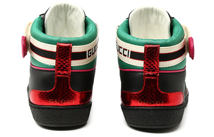 Gucci Ace High 'Black Green Red ' 523472-0FIW0-1079