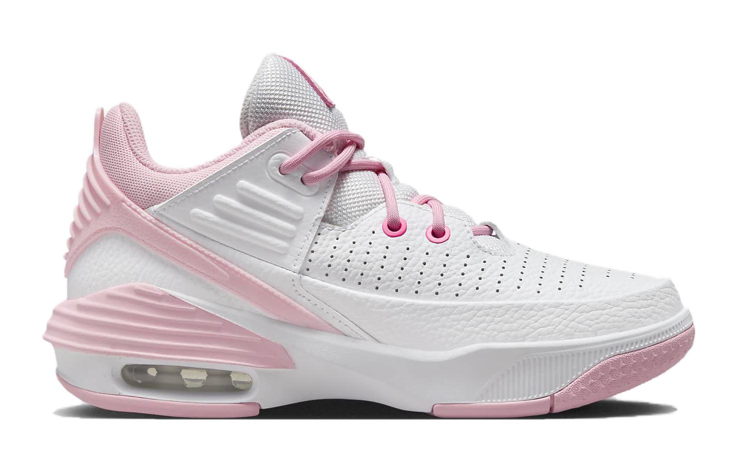 (GS) Air Jordan Max Aura 5 'White Soft Pink' FD8789-116