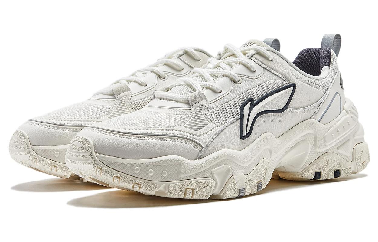 Li-Ning Brown Sugar 'White Grey' AGCT423-1