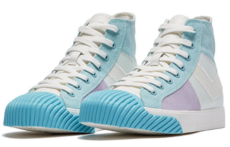(WMNS) PONY Leisure High-Top Board Shoes Blue 01W1SH06PB