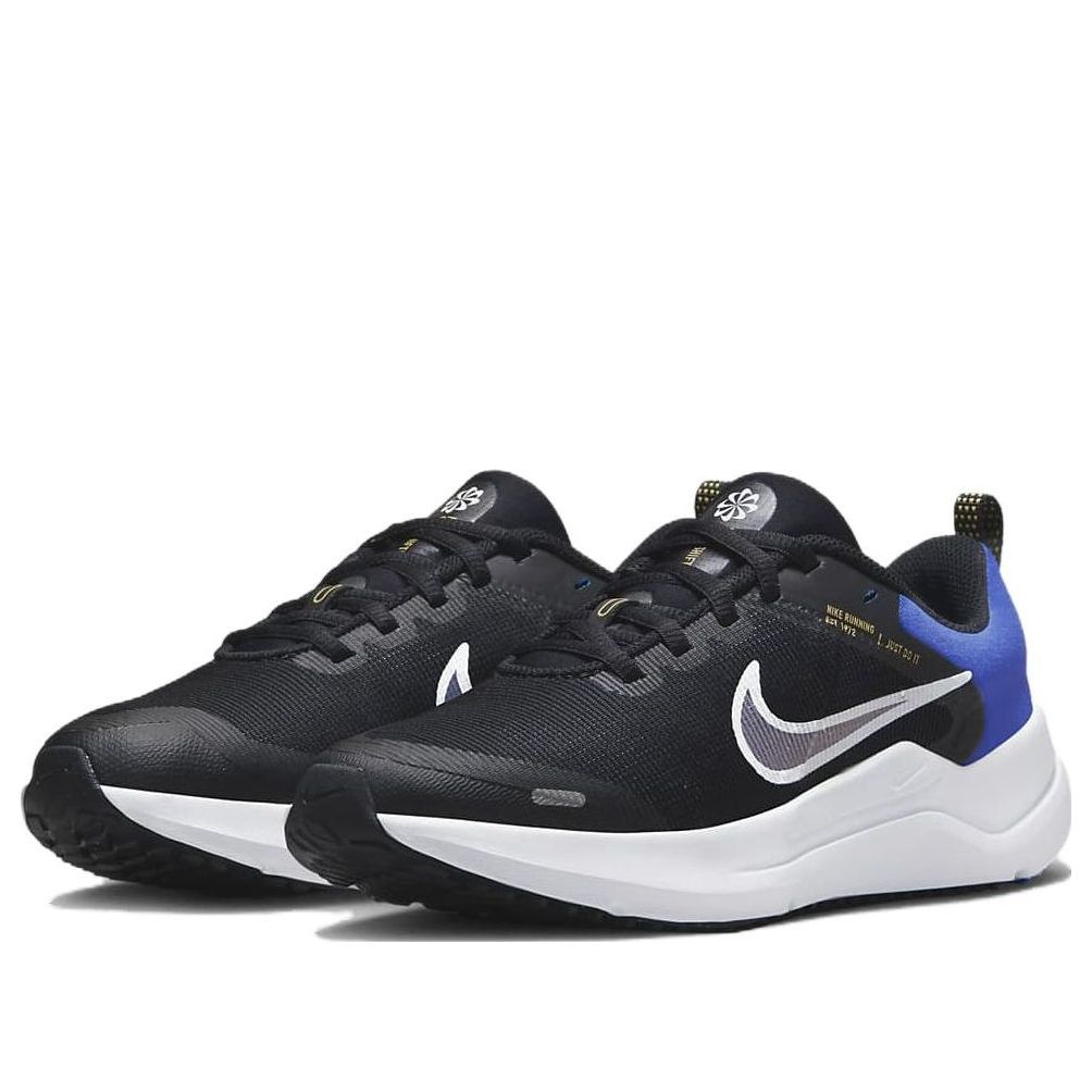 (GS) Nike Downshifter 12 'Black Racer Blue' DM4194-006