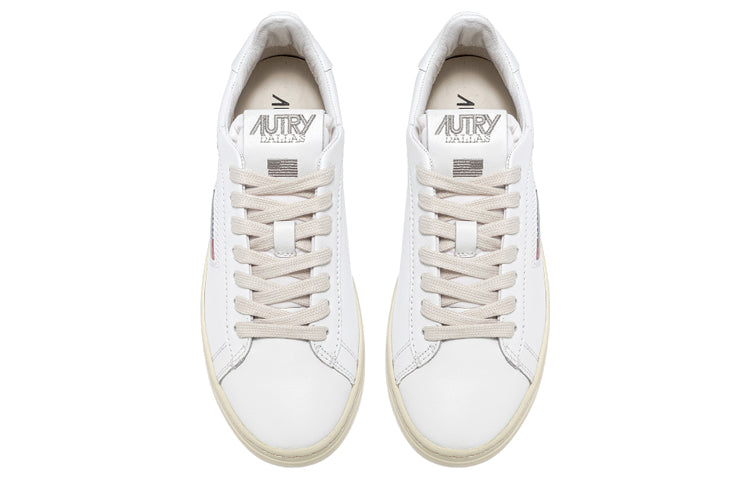 Autry Dallas Leather Low 'White Cream' ADLM-NW01