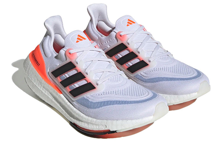 adidas Ultra Boost Light White Black Solar Red HQ6351