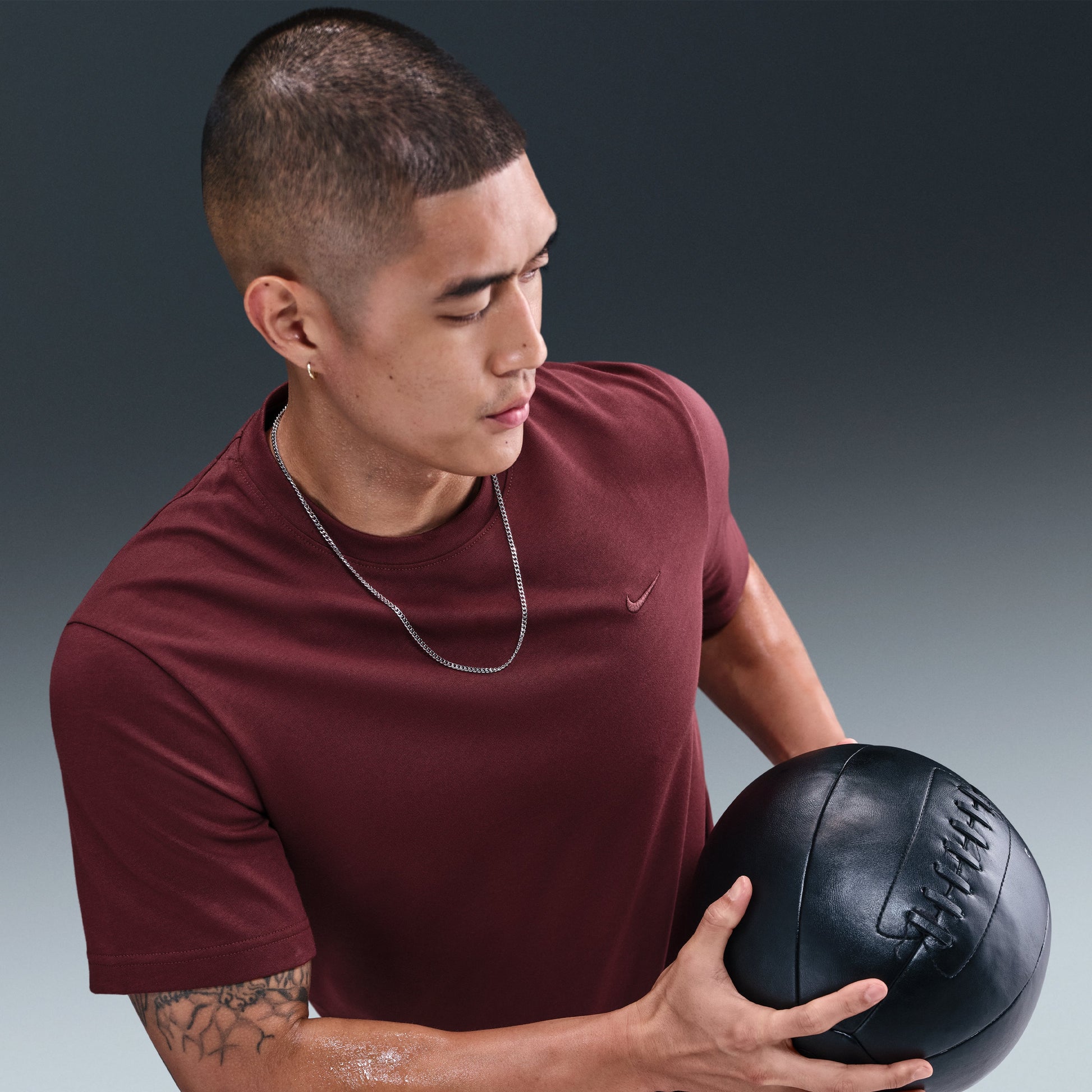 Nike Dri-FIT Primary T-Shirt 'Dark Team Red' DV9832-619