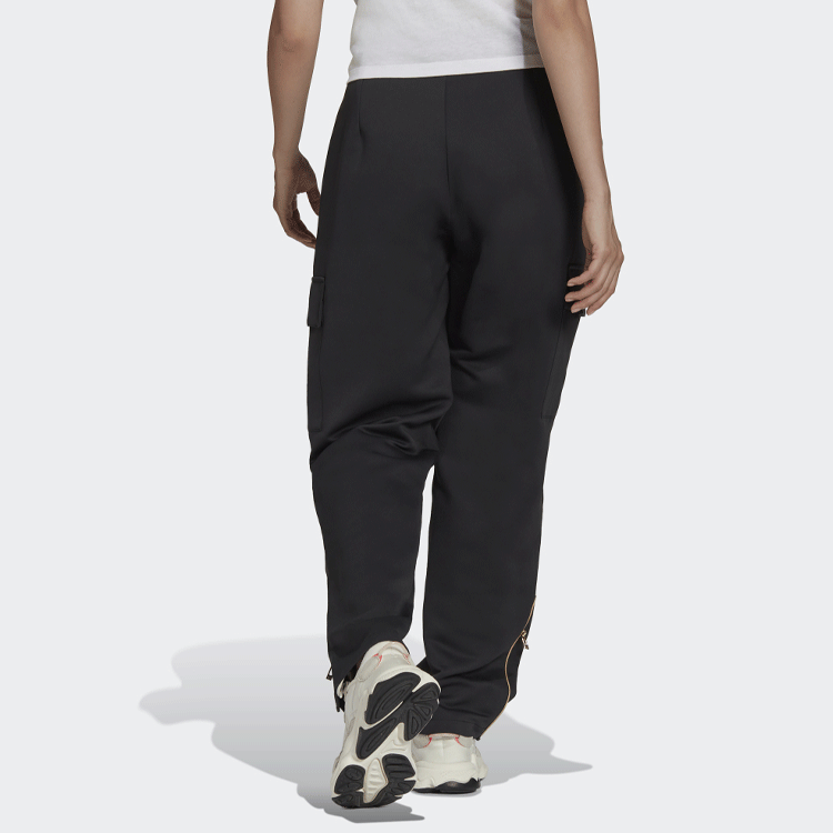 (WMNS) adidas Womens Modular Cargo Pants Asia Sizing 'Black' HG6674