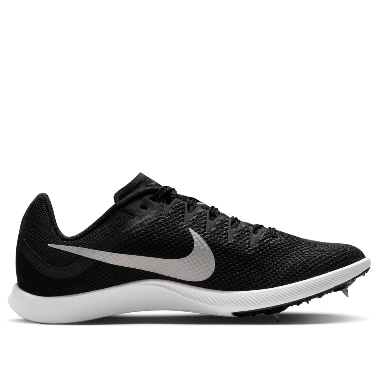Nike Air Zoom Rival Distance Spikes 'Black Metallic Silver' DC8725-001