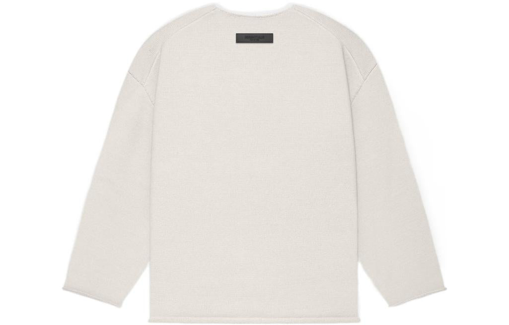 Fear of God Essentials SS22 1977 Raw Edge Sweater 'Wheat' FOG-SS22-121
