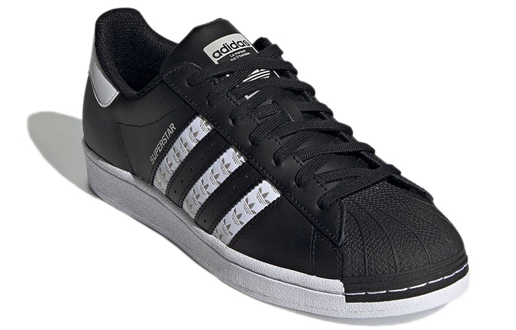 adidas originals Superstar LOGO 'Black White' H68102