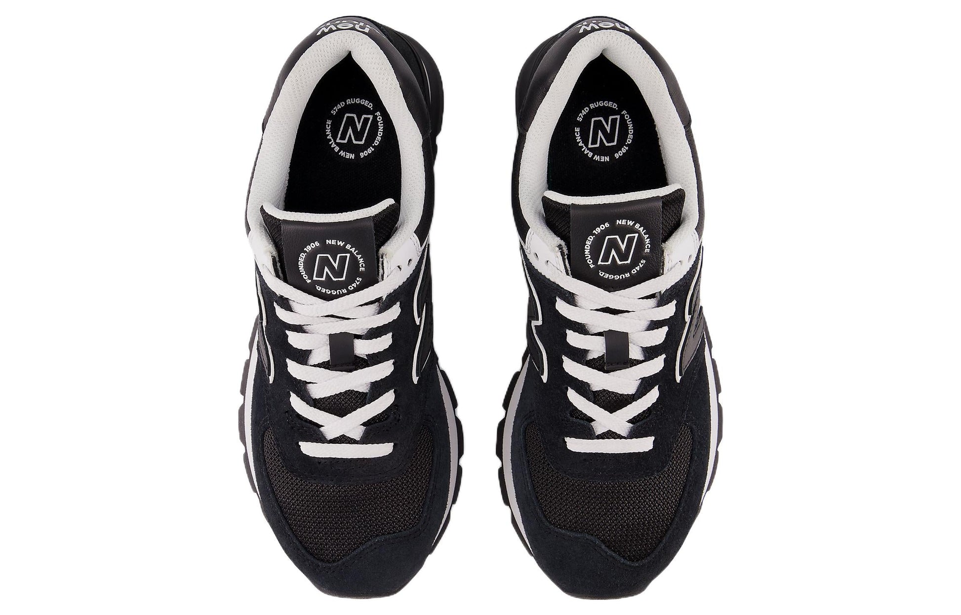 (WMNS) New Balance 574 Rugged 'Black' WL574DD2