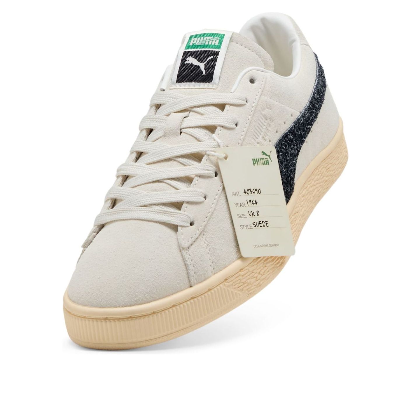 PUMA x The NeverWorn VI Suede 'Vapor Gray PUMA Black' 403690-01