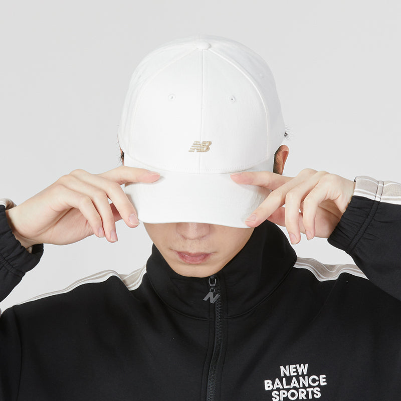 New Balance Logo Baseball Cap 'White' LAH00001-CIC