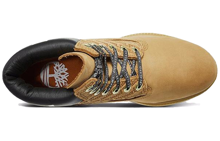 Timberland 6-Inch Premium Logo Wide-Fit Boots 'Wheat Nubuck' A1TUU