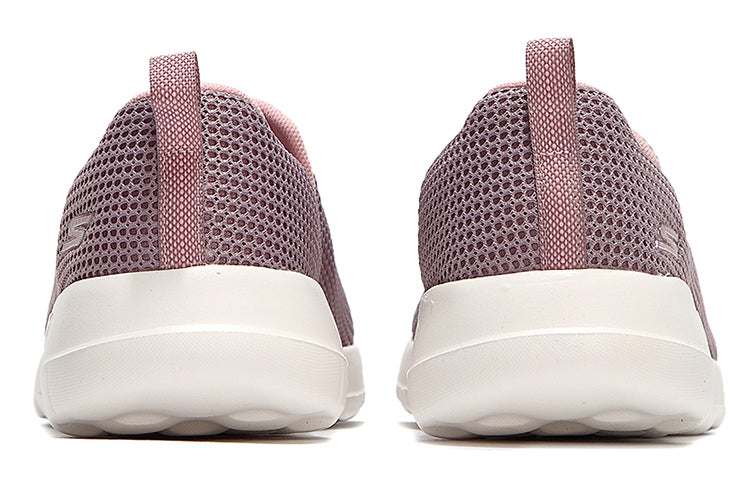 (WMNS) Skechers GO WALK Loafers Gray/Pink 15637-MVE