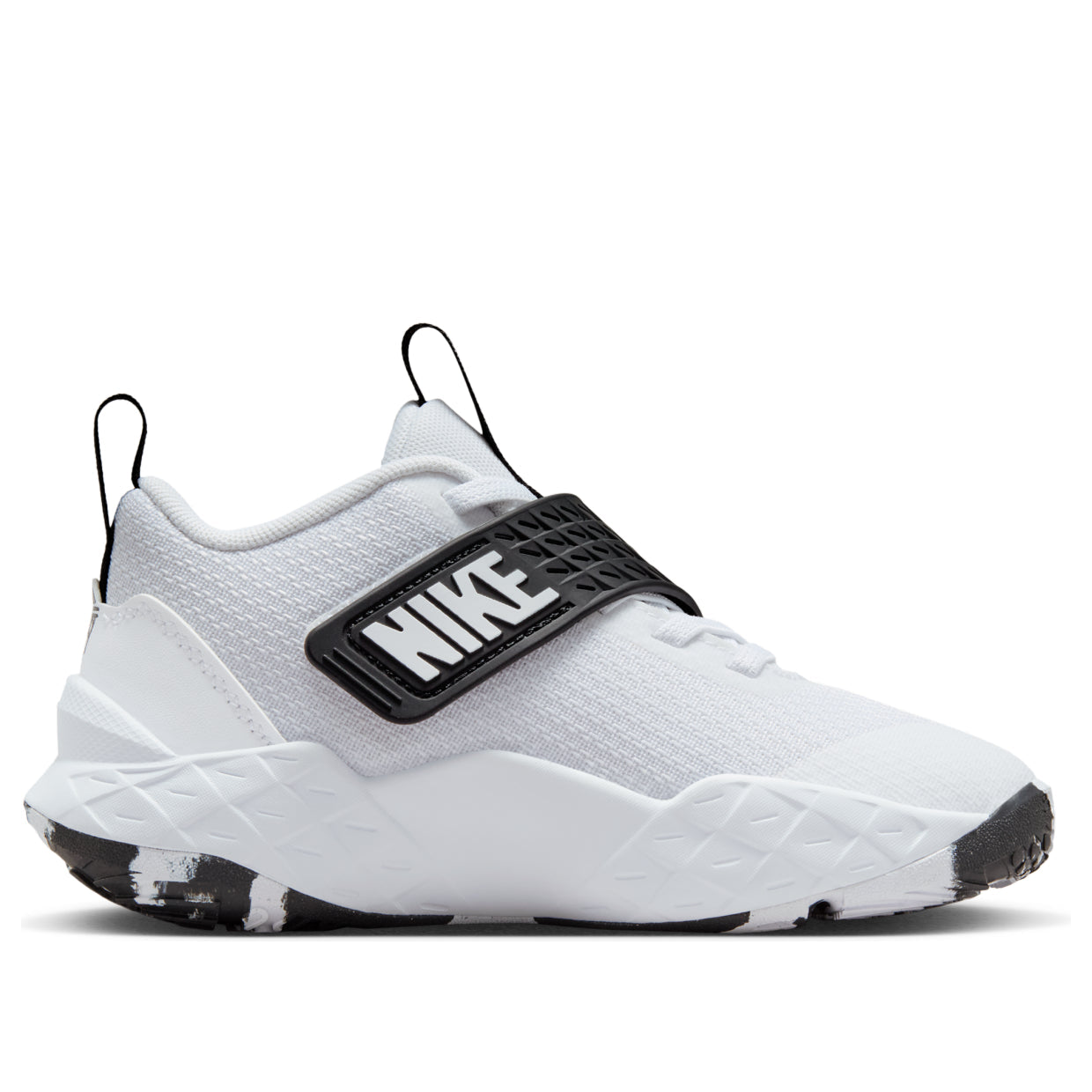 (PS) Nike Team Hustle D 12 'White Black' HF6280-101