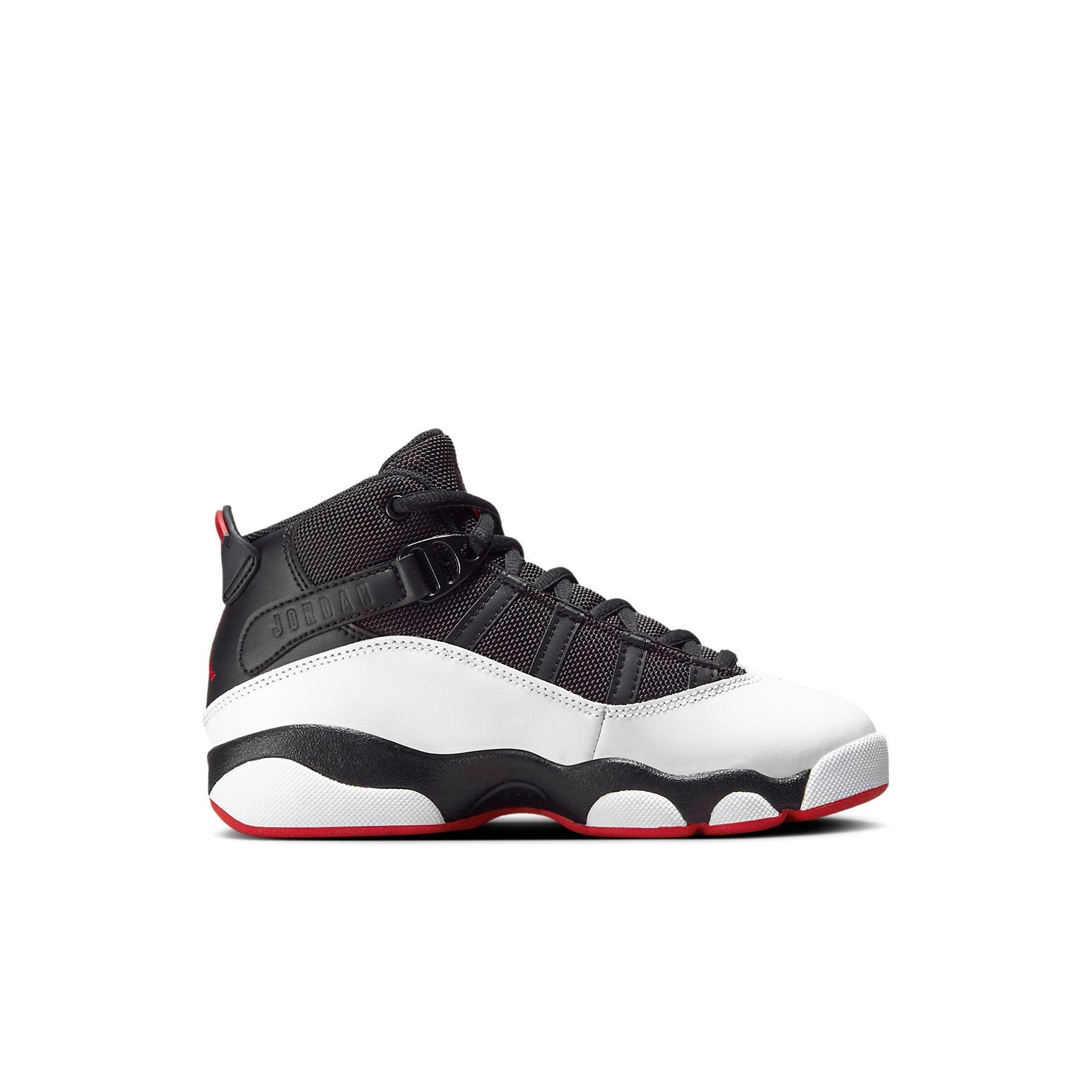 (PS) Air Jordan 6 Rings 'Black Red White' 323432-067