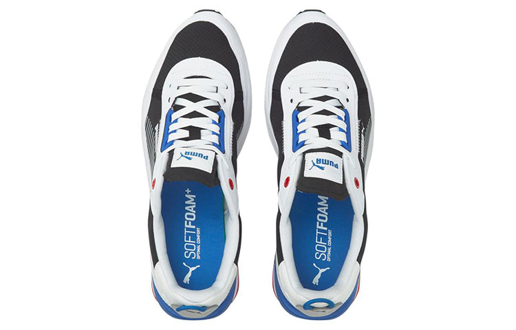 PUMA R22 Sport Trainers 'Black White' 383057-03