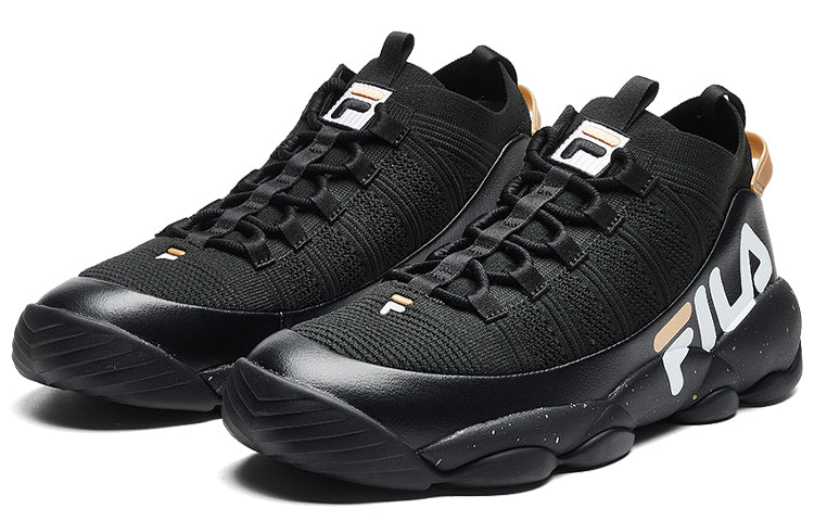 FILA Spaghetti Knit Retro Black/Golden F12M014115FBK