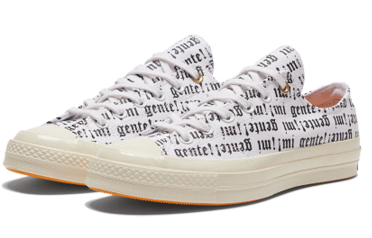 Converse Chuck Taylor All Star 1970s 'White Black Orange' 168698C