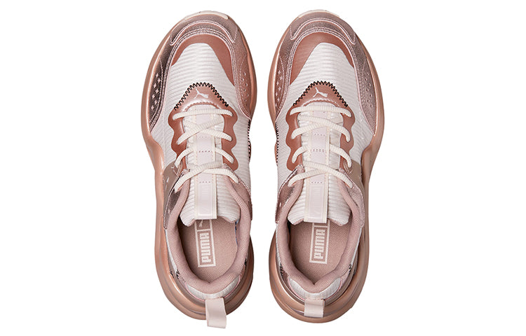 (WMNS) PUMA Rise Silver Metal Rose Gold 373486-02