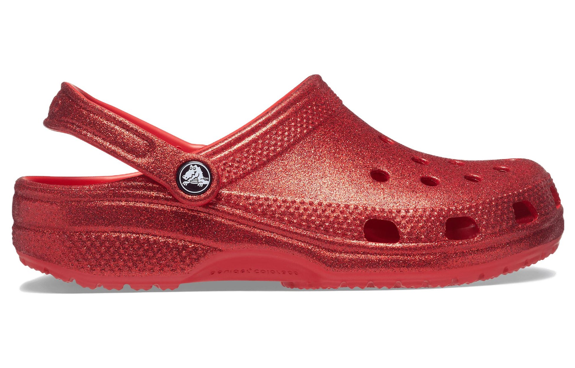 Crocs Classic Glitter Clogs 'Flame' 205942-8C1