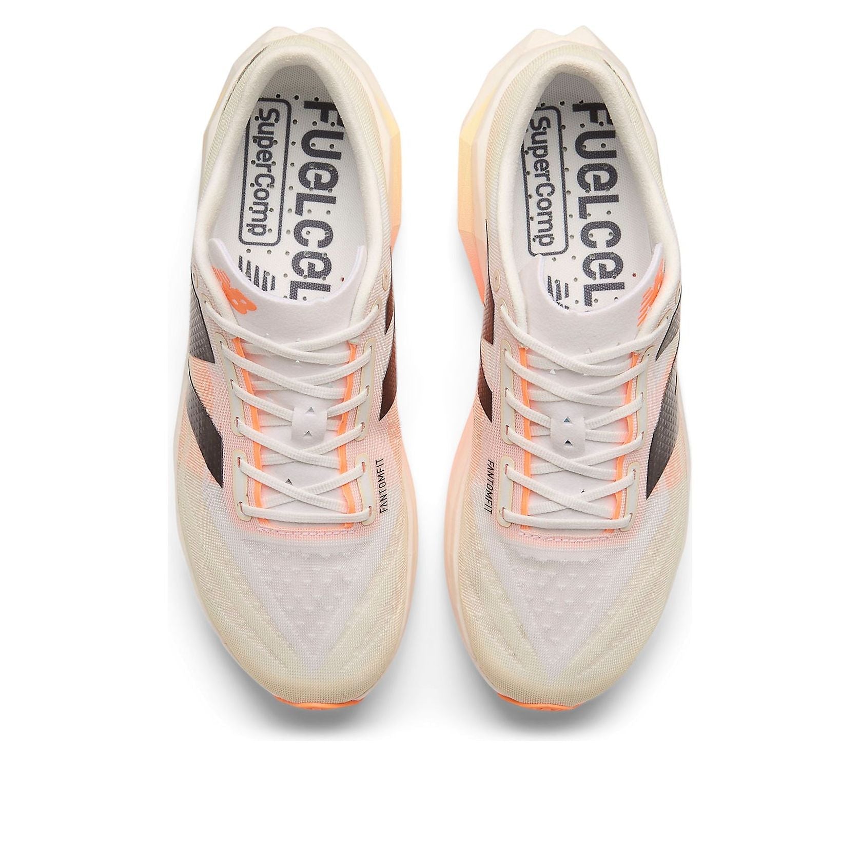 New Balance FuelCell SuperComp Elite v4 'White Angora Hot Mango' MRCELCW4