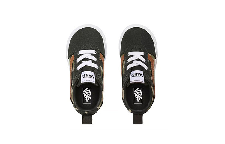 Vans Frog Camo Ward Slip-on Kids Green VN0A3QU1WLZ