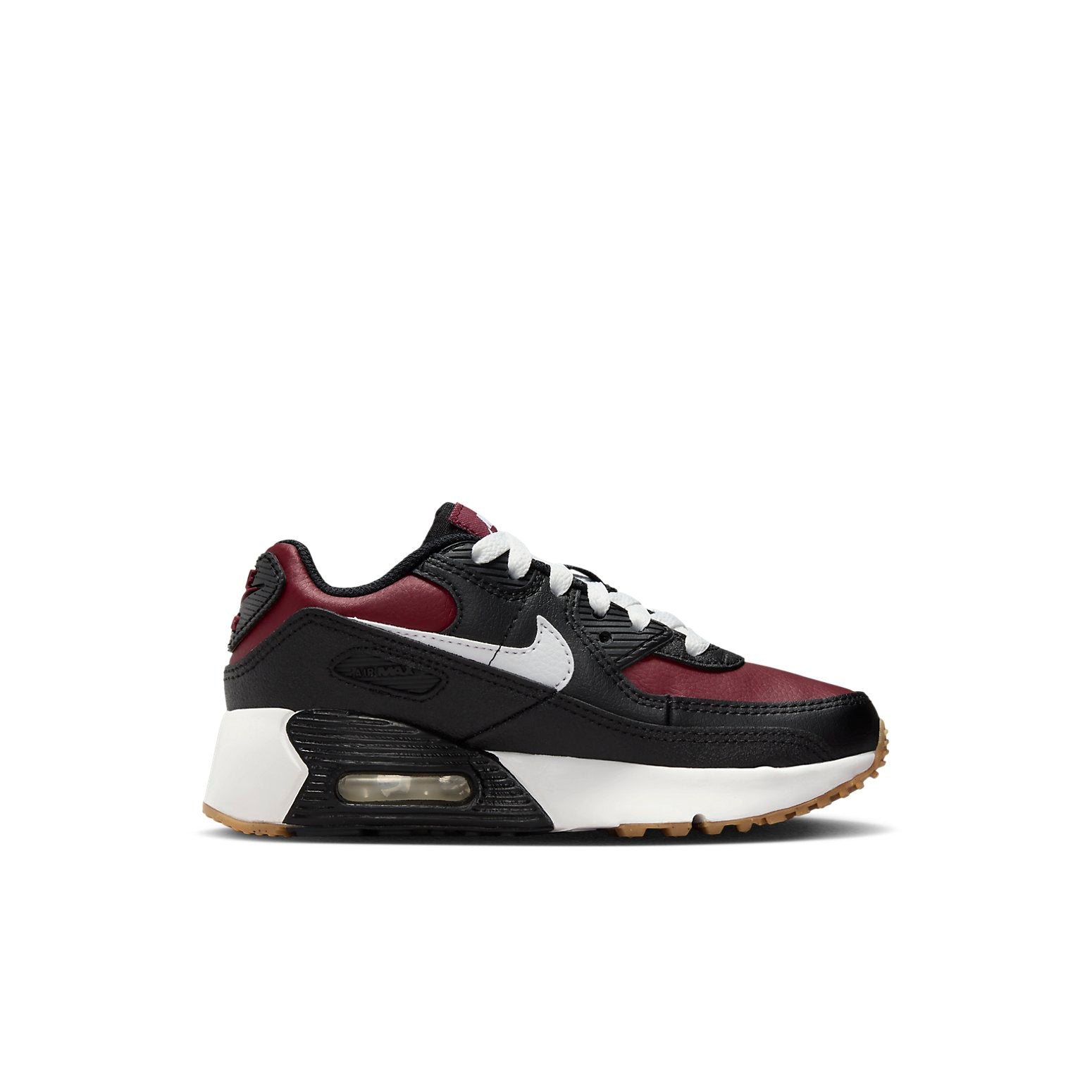 (PS) Nike Air Max 90 'Black Team Red Gum Light Brown White' CD6867-024