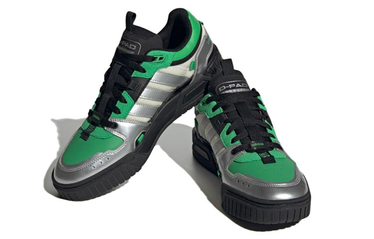 adidas neo D-Pad 'Black Green Silver' IG7629