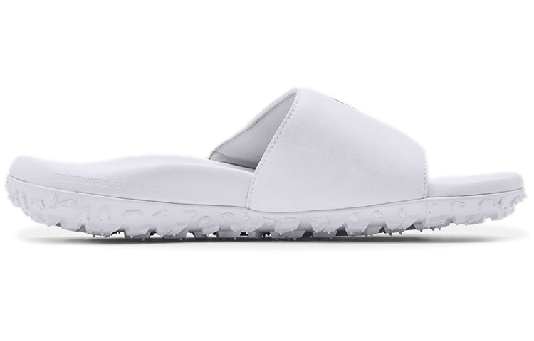 Under Armour Project Rock Slides 'White' 3023762-101
