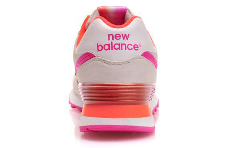 (WMNS) New Balance 574 Series Alpine Low-Top Grey/Pink WL574APG