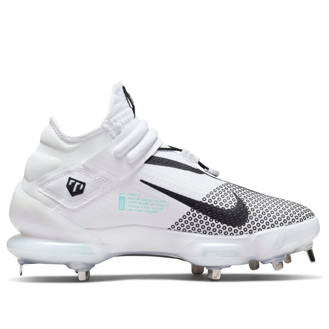 Nike Force Zoom Trout 7 'White Dynamic Turquoise' CI3134-102