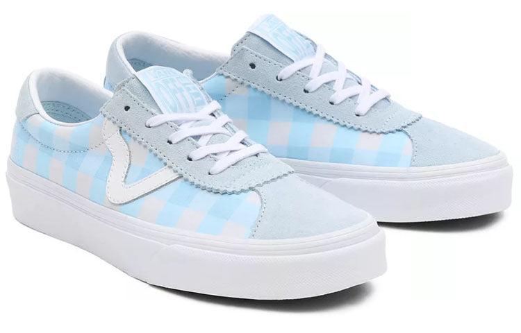 Vans Sport Low Tops Casual Skateboarding Shoes Unisex Blue White VN0A5KX7BAU
