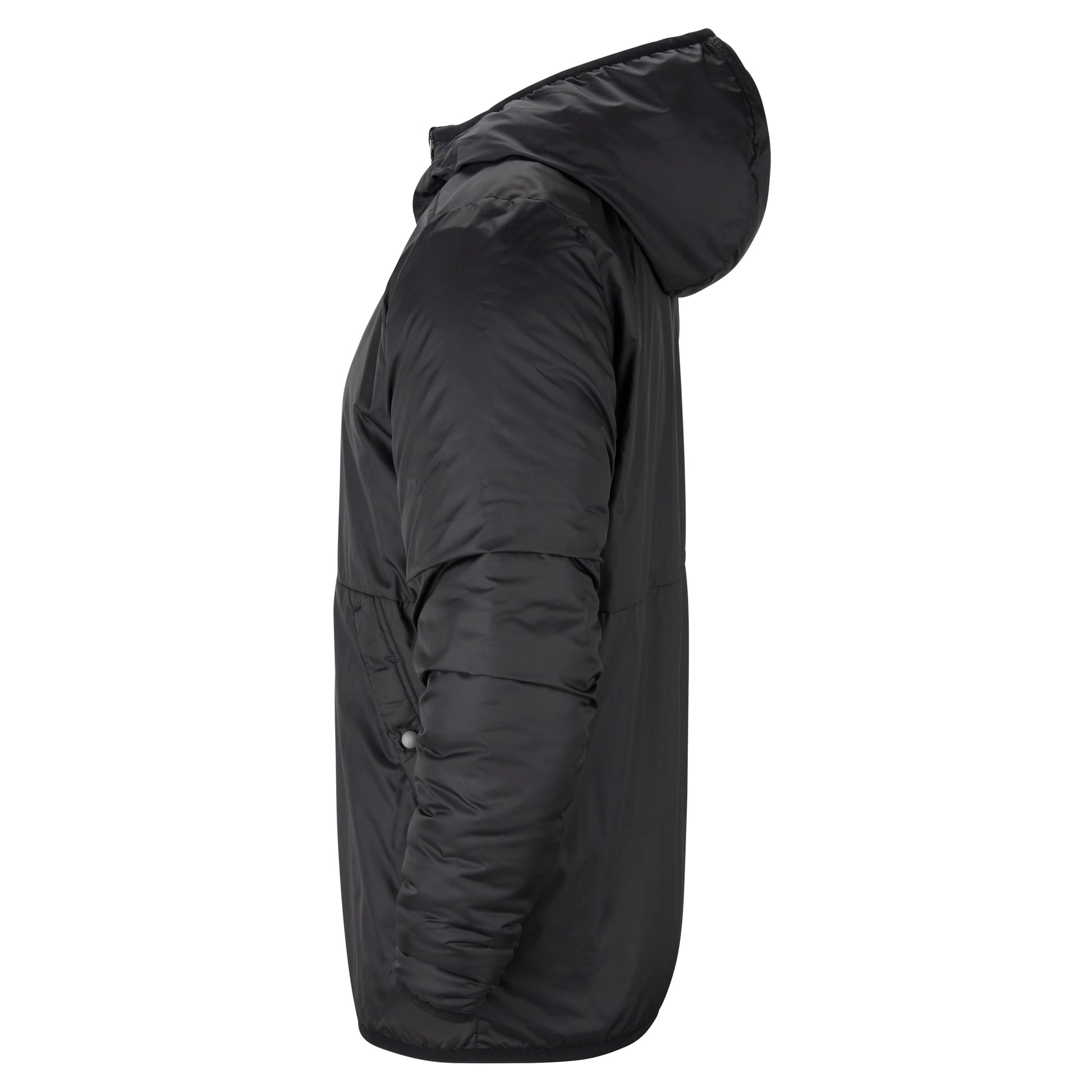 Men's Nike Solid Color Logo Casual Hooded Jacket Black CW6157-010
