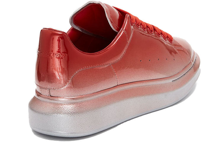 Alexander McQueen Oversized Sneaker 'Silver Red' 604244WHXF18166