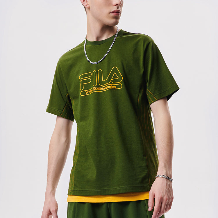 FILA FUSION x White Mountaineering Logo Tee T11M137103F-DG
