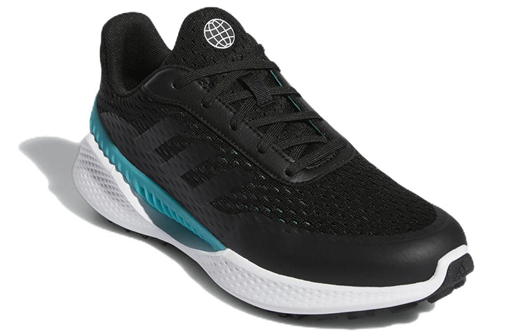 (WMNS) adidas Summervent Recycled Polyester Spikeless Golf 'Black Mint Rush' GV9765