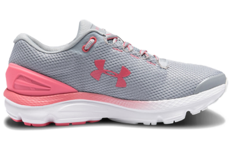 (WMNS) Under Armour Charged Gemini Grey/Pink 3023277-104