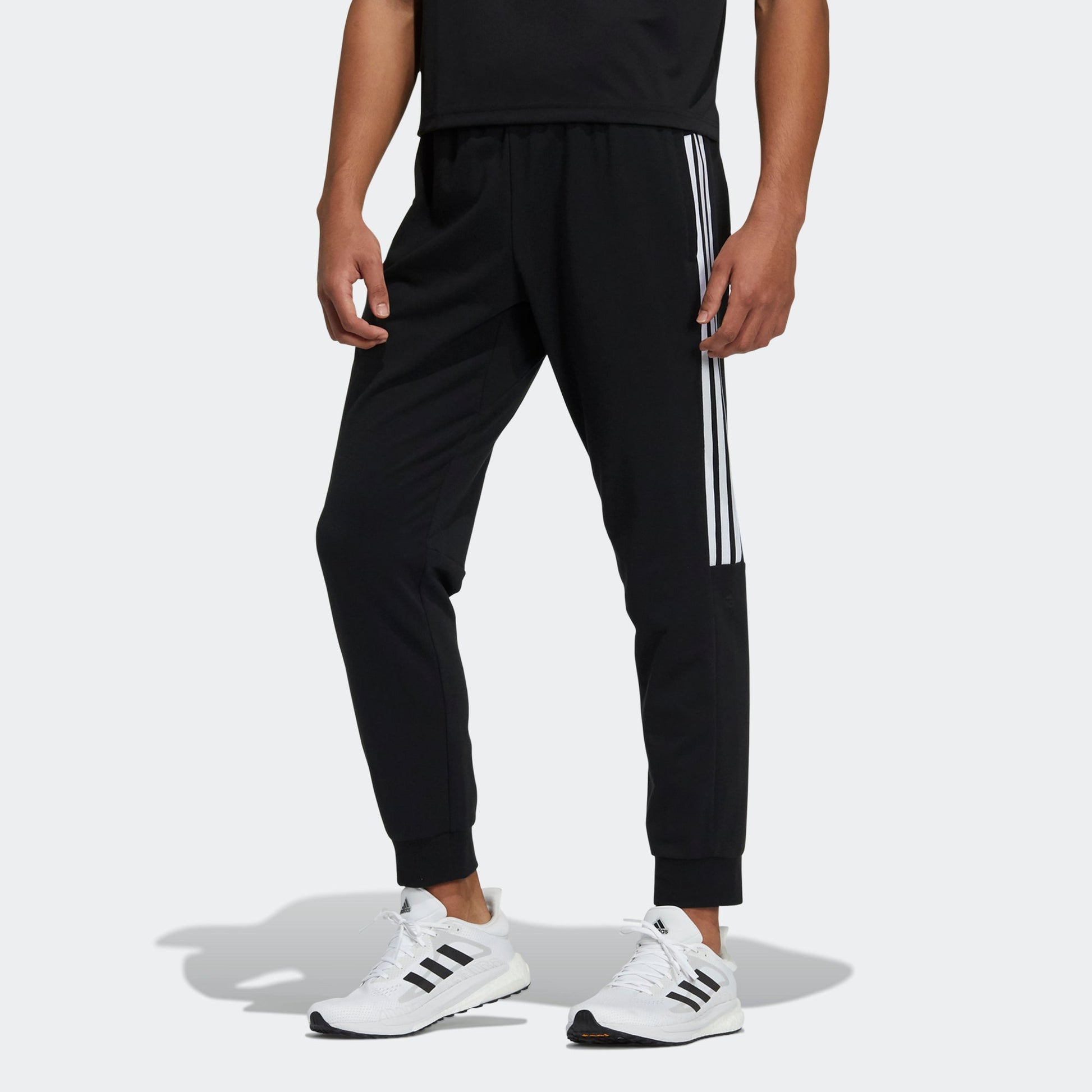 adidas Fi Pnt Ft Reg Casual Sports Bundle Feet Long Pants Black GP0955
