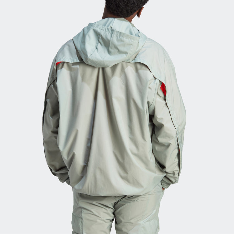 adidas City Escape Premium Windbreaker 'Silver Green' IC3725