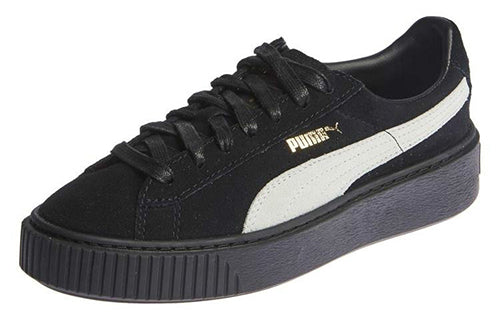 (WMNS) PUMA Suede Platform Core 'Black White' 362223-05