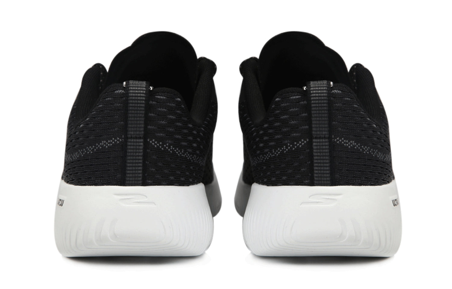 (WMNS) Skechers Go Run Focus 'Black Gray' 128023-BKGY